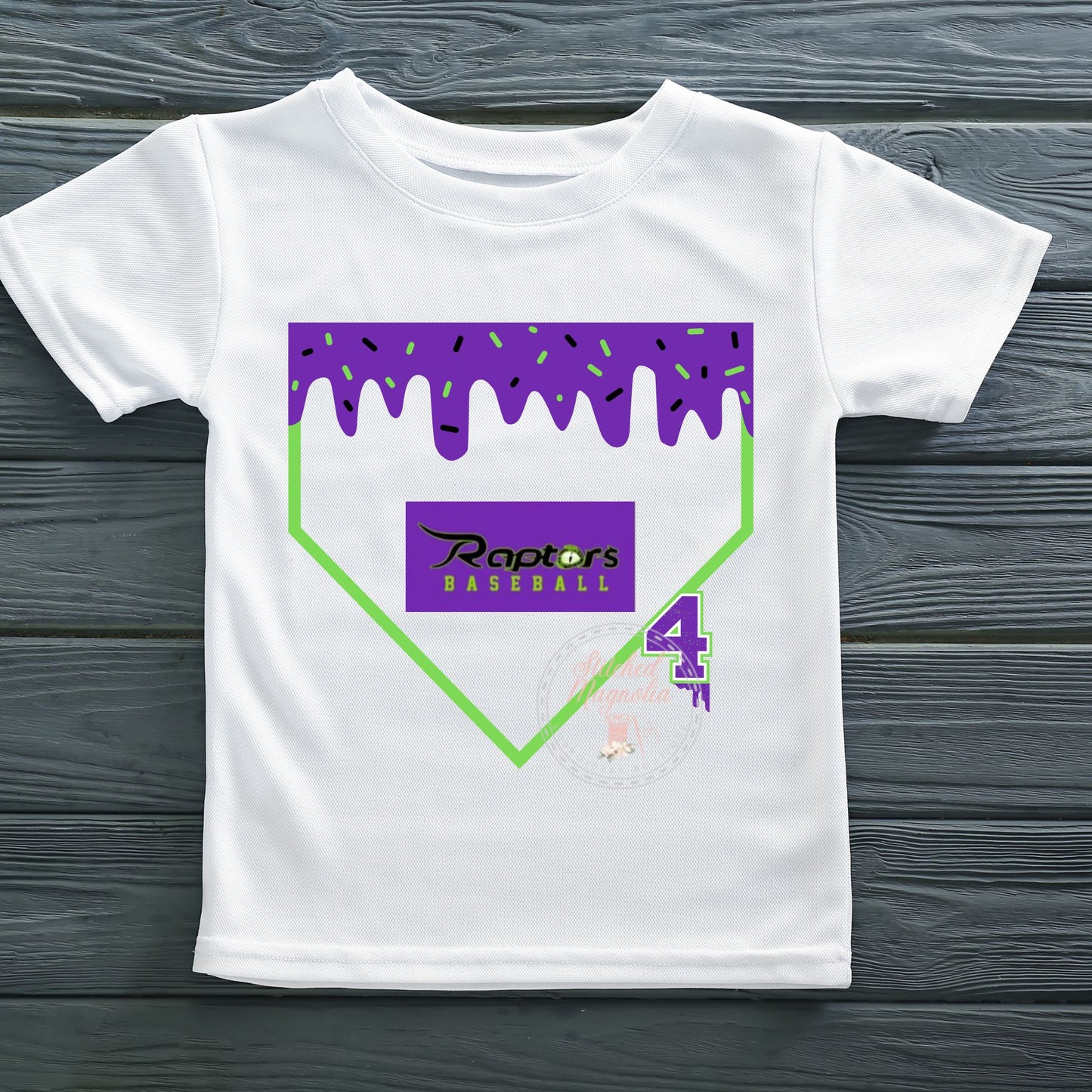 Baseball Mascot Drip Dri-Fit Tee – Stitched Magnolia Exclusive | The Original, Unmatched Design Drip Shirt