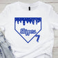 Baseball Mascot Drip Dri-Fit Tee – Stitched Magnolia Exclusive | The Original, Unmatched Design Drip Shirt