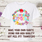 Single DTF Transfer - Second Grade Friendship Bracelet | Heat Press Ready