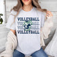 Coquille MYB Madisonville Gators Stacked Volleyball Tee | Unisex